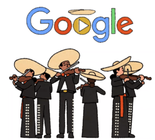 Mariachi mexicano - Doodle - Noticias de Ecuador