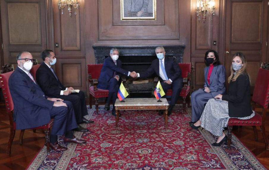 Guillermo Lasso visita Colombia - Noticias de Ecuador