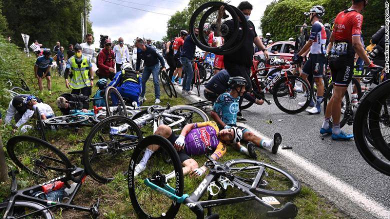 Accidente tour de Francia - Noticias de Ecuador