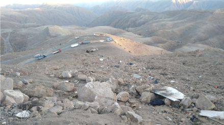 Cae bus en un abismo de Perú - Noticias de Ecuador