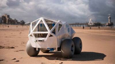 Robot limpiará las playas de España - Noticias de Ecuador