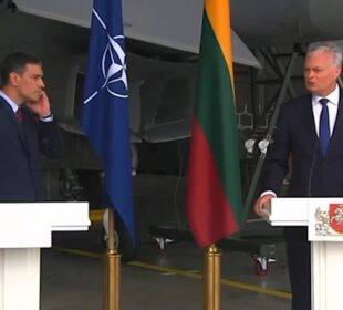 Alerta aérea interrumpe reunión de la OTAN entre presidente de España y de Lituania - Noticias de ECuador