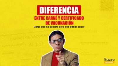 Carné y certificado de vacunación - Noticias de Ecuador