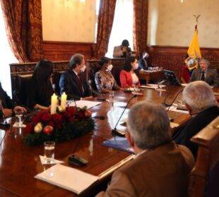 Reunion Guillermo Lasso con GAFI - Noticias Ecuador