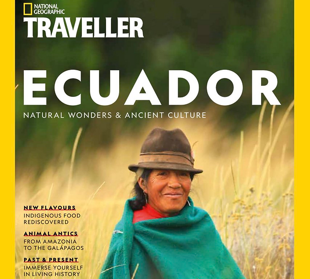 National Geographic: Ecuador aparece en la revista que será distribuida en Reino Unido