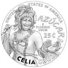 moneda - Celia Cruz - cantante - cubana