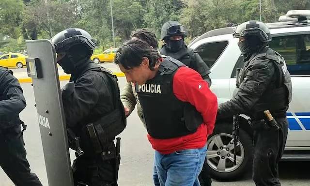 Fabricio Colon Pico delincuente que escapo de la cárcel de Riobamba en Ecuador.